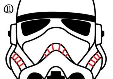 Рисуем шлем пехотинца из Star Wars