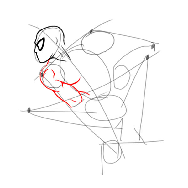Как нарисовать Человека Паука
