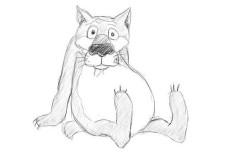 Рисуем волка из мультика «Жил-был пес»