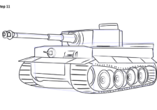 Рисуем танк Тигр