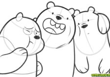 Рисуем медведей