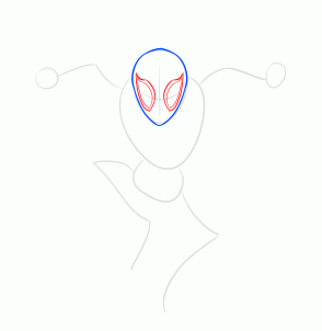 Урок рисования Человека Паука 3