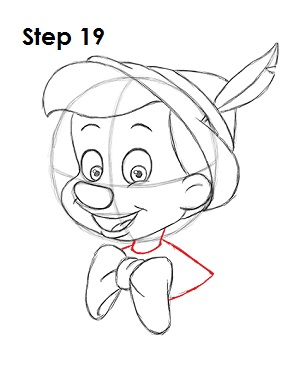 Как нарисовать пиноккио 19