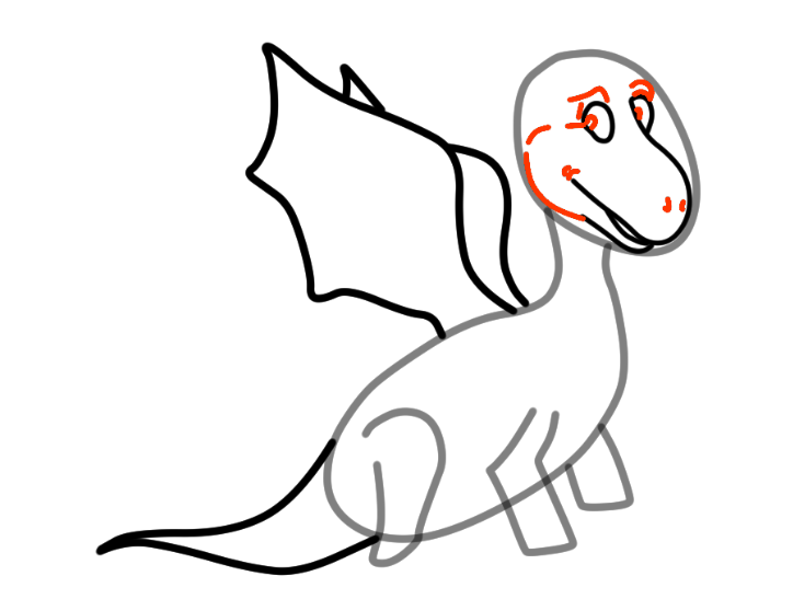 как нарисовать дракона 17